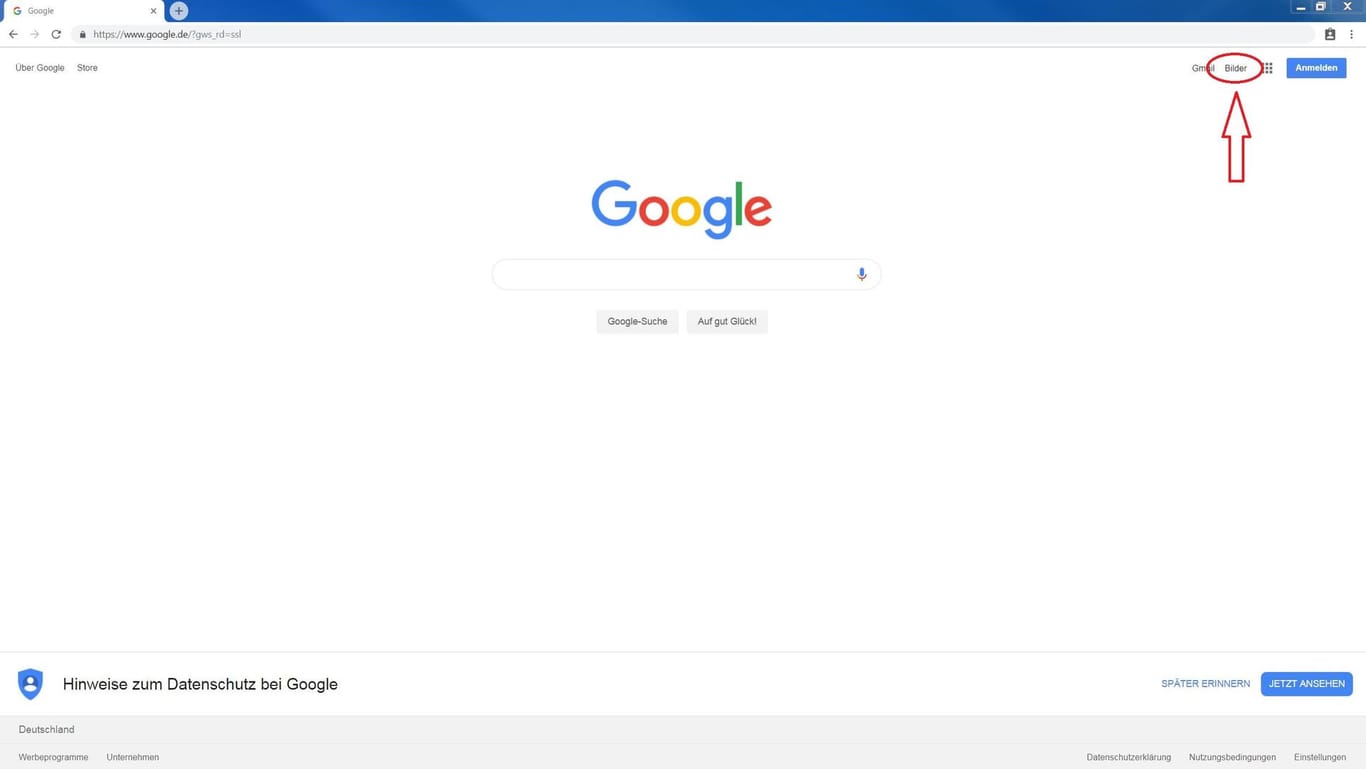 So funktioniert die Google Bilder Rückwärtssuche