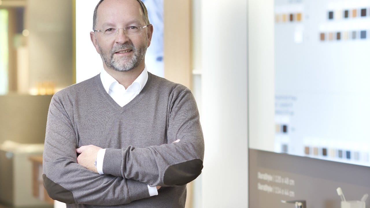 Frank Richter ist CEO von Duravit. Frank Richter ist CEO von Duravit.