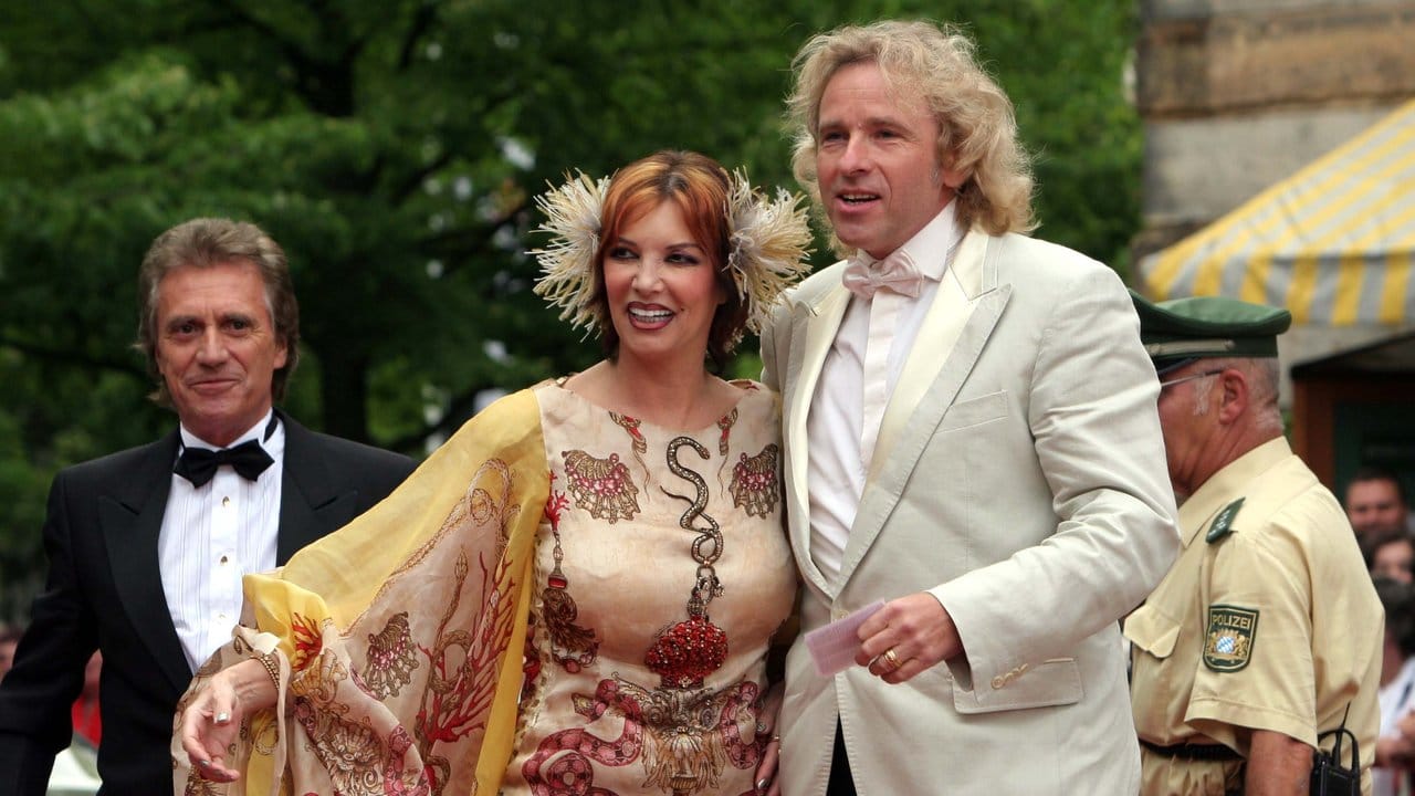 Thomas und Thea Gottschalk 2005 bei der Eröffnung der Bayreuther Festspiele.