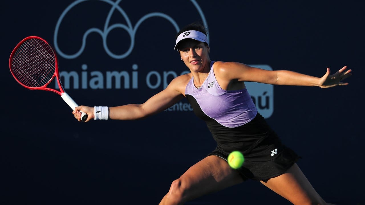 Tatjana Maria erreichte in Miami die dritte Runde.