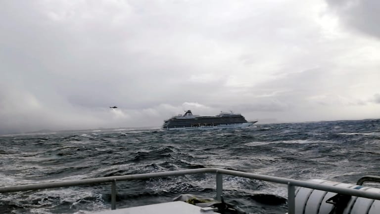 In dem Küstenabschnitt Hustadvika bei Romsdal gibt es immer wieder Schiffsunglücke.