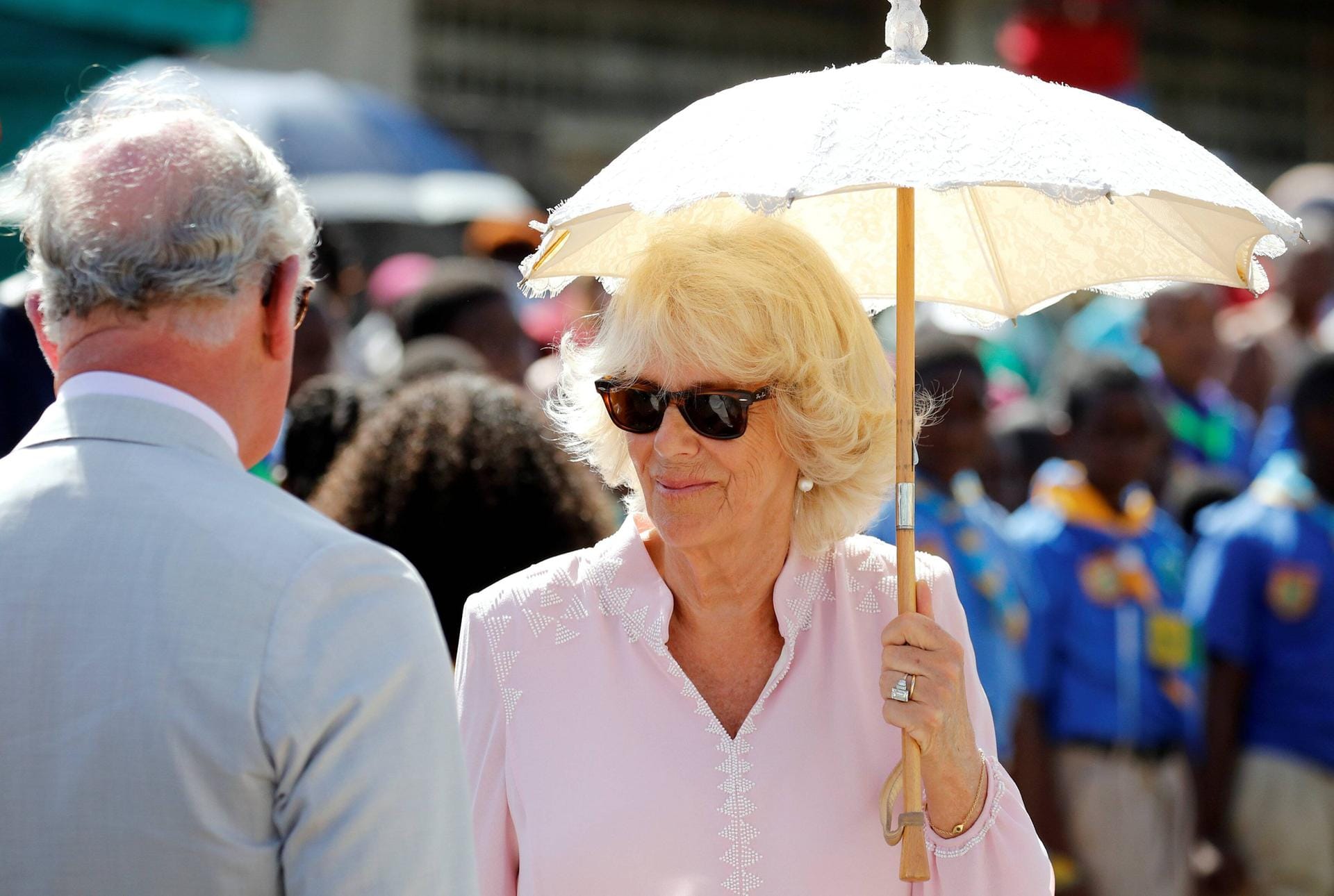 Prinz Charles und Herzogin Camilla besuchen gemeinsam die Karibik.
