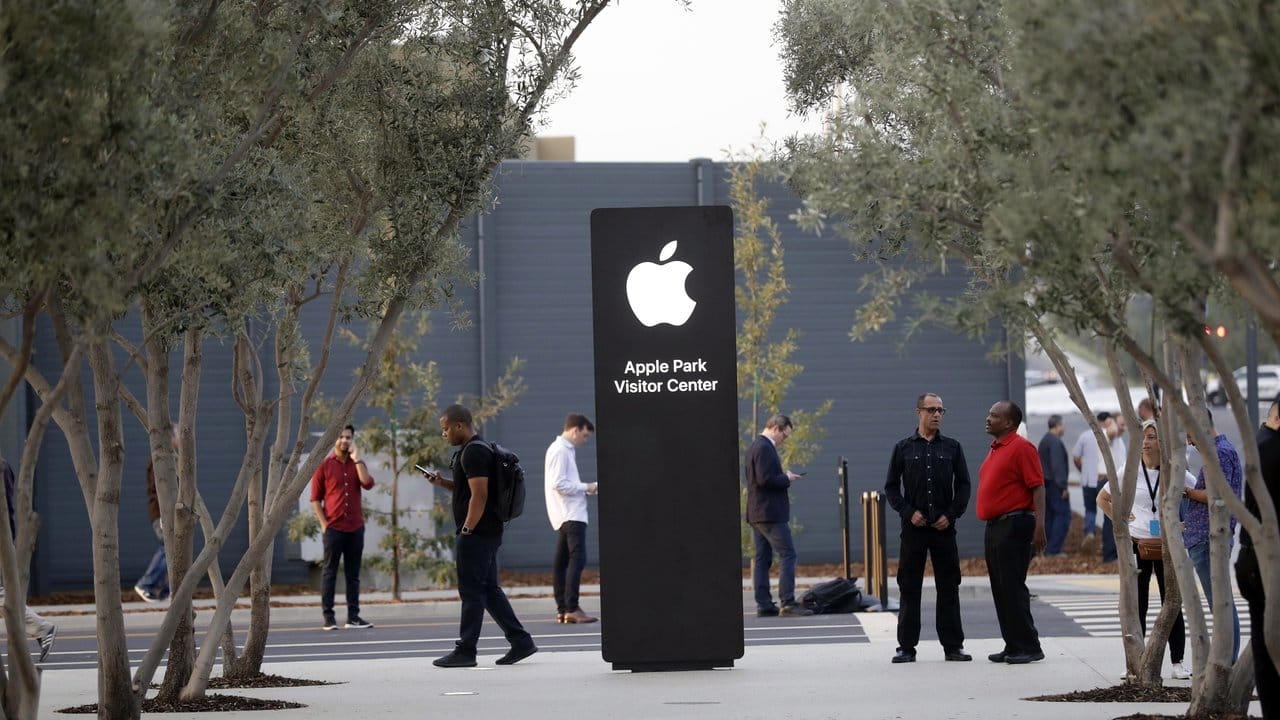 Apples Besucherzentrum im kalifornischen Cupertino.