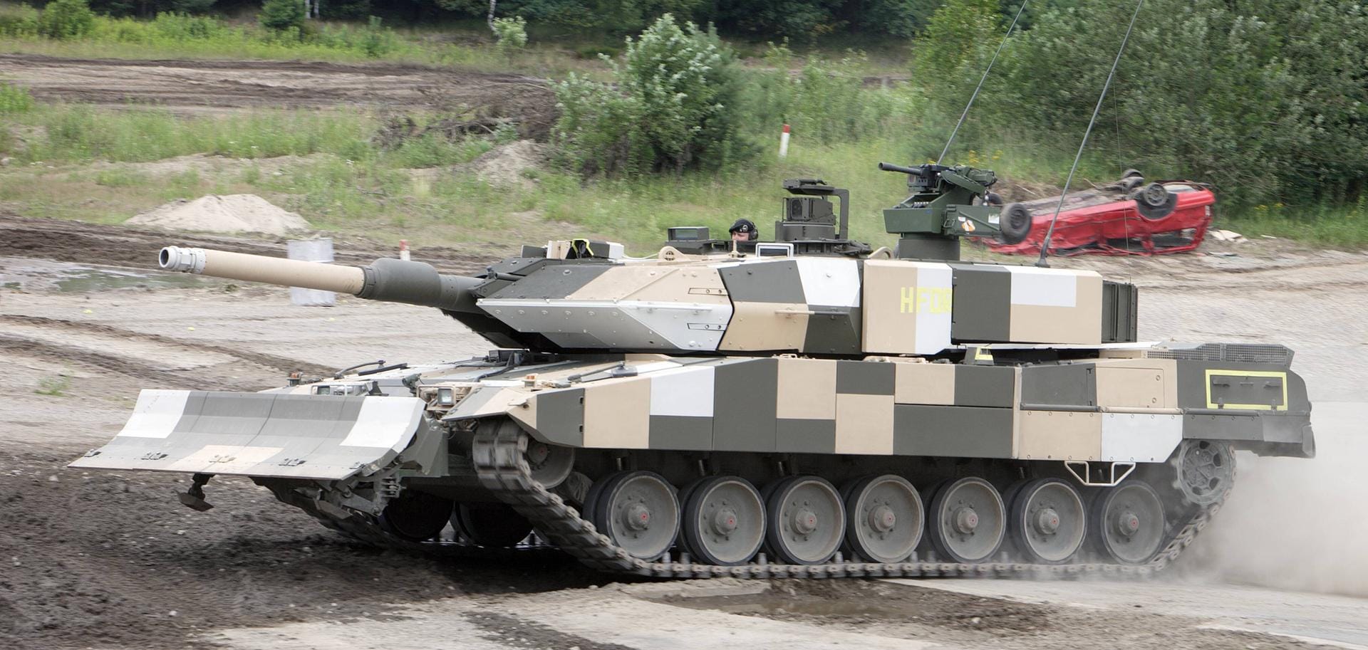 Leopard 2 PSO in Städten