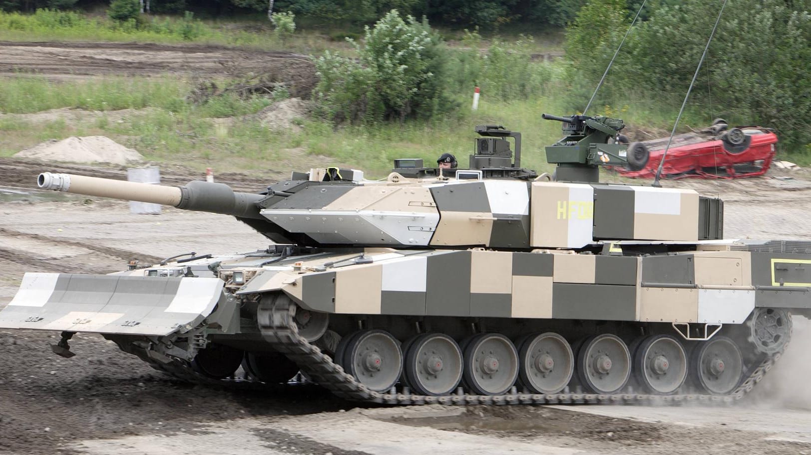 Leopard 2 PSO in Städten