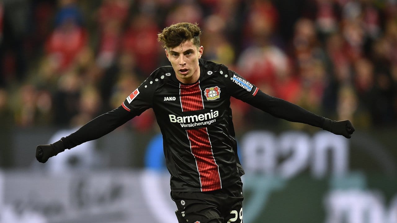 Leverkusens Megatalent Kai Havertz soll das Interesse mehrerer Clubs auf sich gezogen haben.