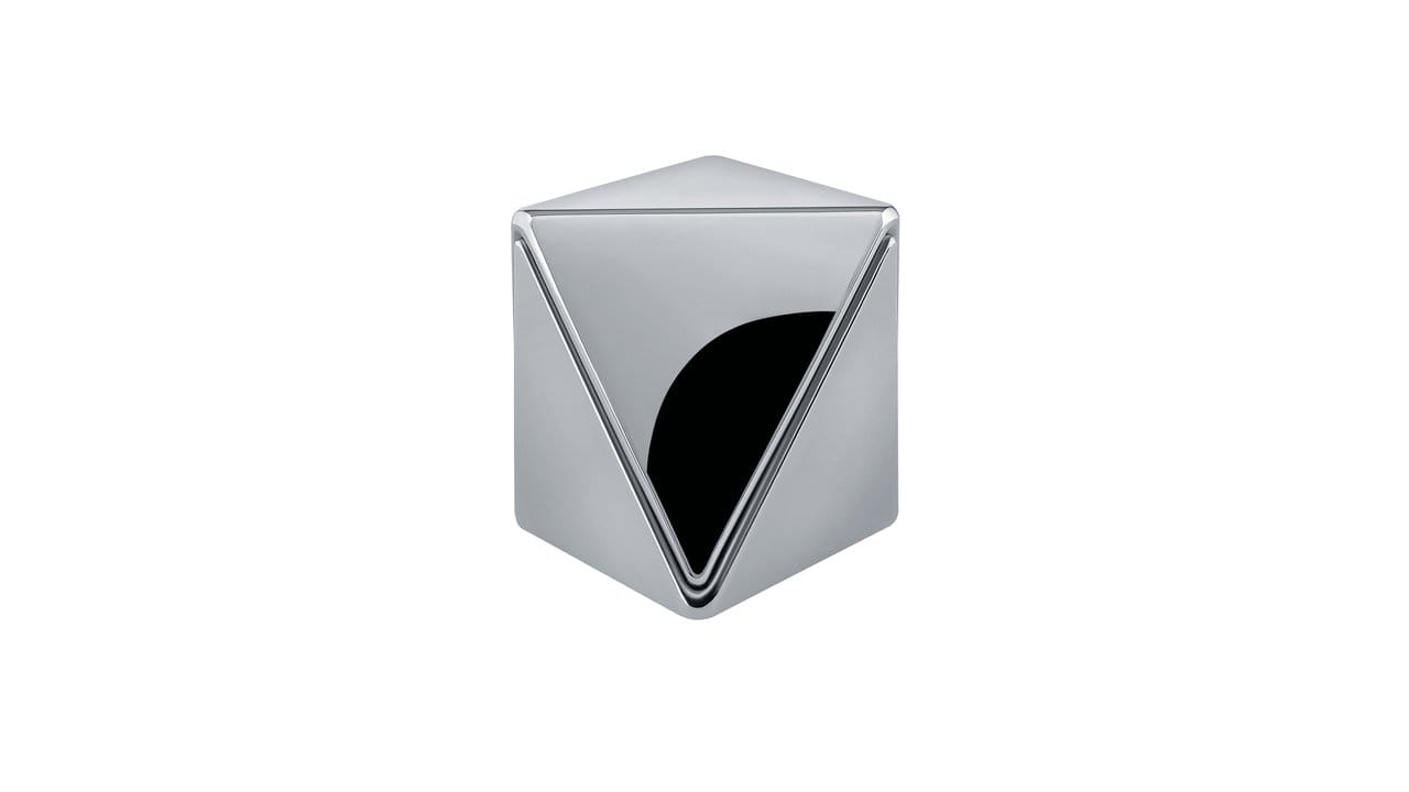 Werden die Eierbecher Roost von Alessi ineinanderstapeln, ergibt sich eine geometrische Form. Werden die Eierbecher Roost von Alessi ineinanderstapeln, ergibt sich eine geometrische Form.