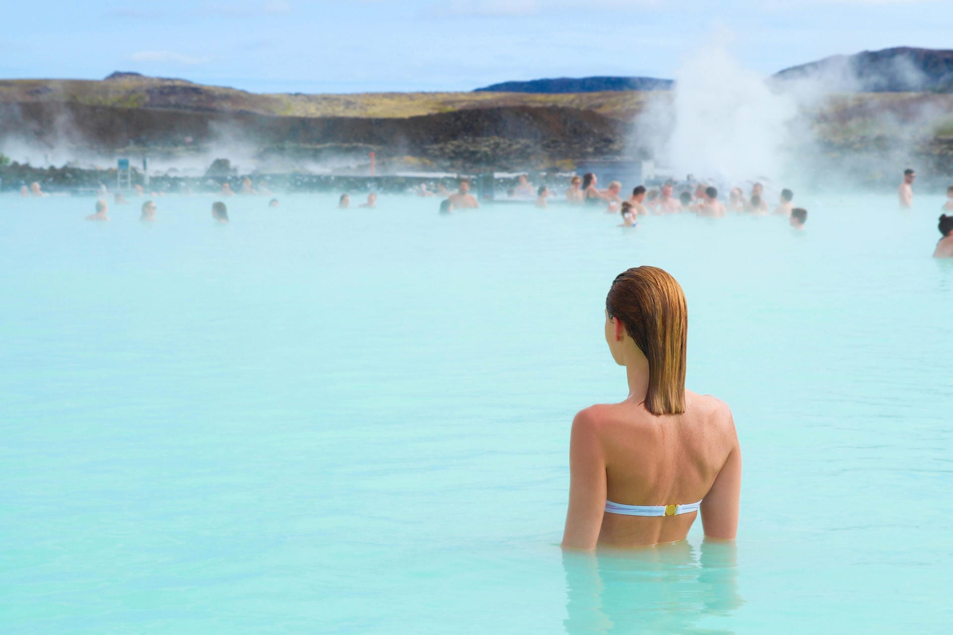 Blue Lagoon in Island: Seit 2010 haben sich die Besucherzahlen nach Island mit über 2,1 Millionen mehr als vervierfacht.