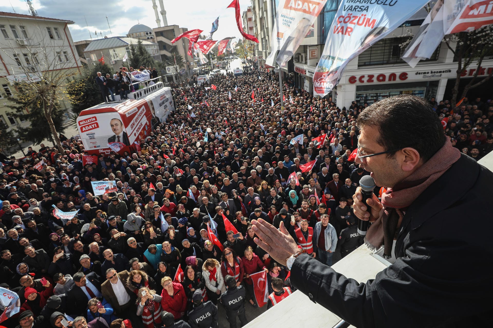 Ekrem Imamoglu, Bürgermeisterkandidat der CHP