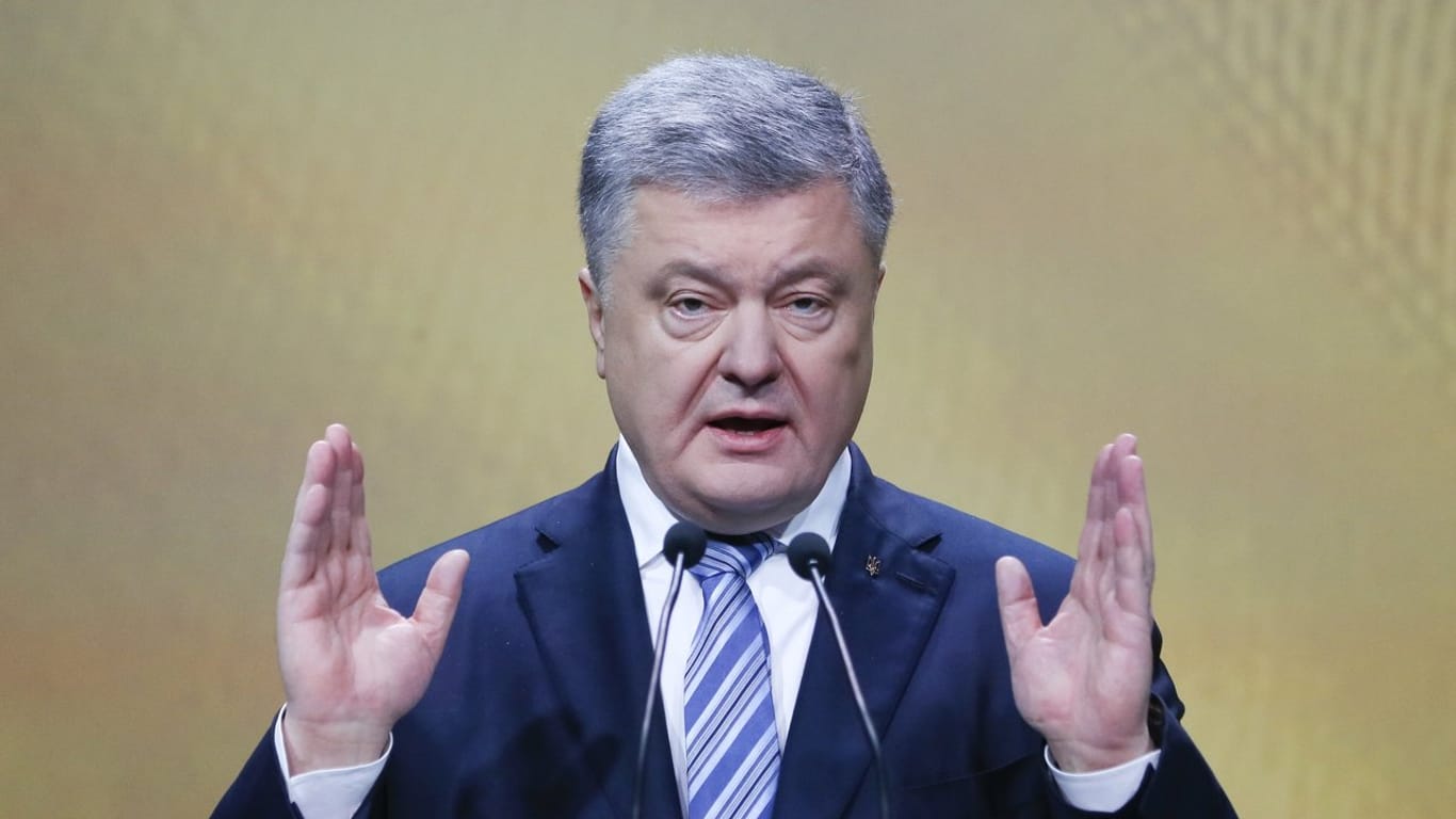 Der bisherige Präsident der Ukraine, Petro Poroschenko.