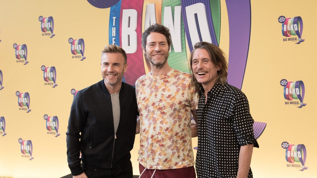 Take That stellen das Musical "The Band" in Berlin vor. Take That stellen das Musical "The Band" in Berlin vor.