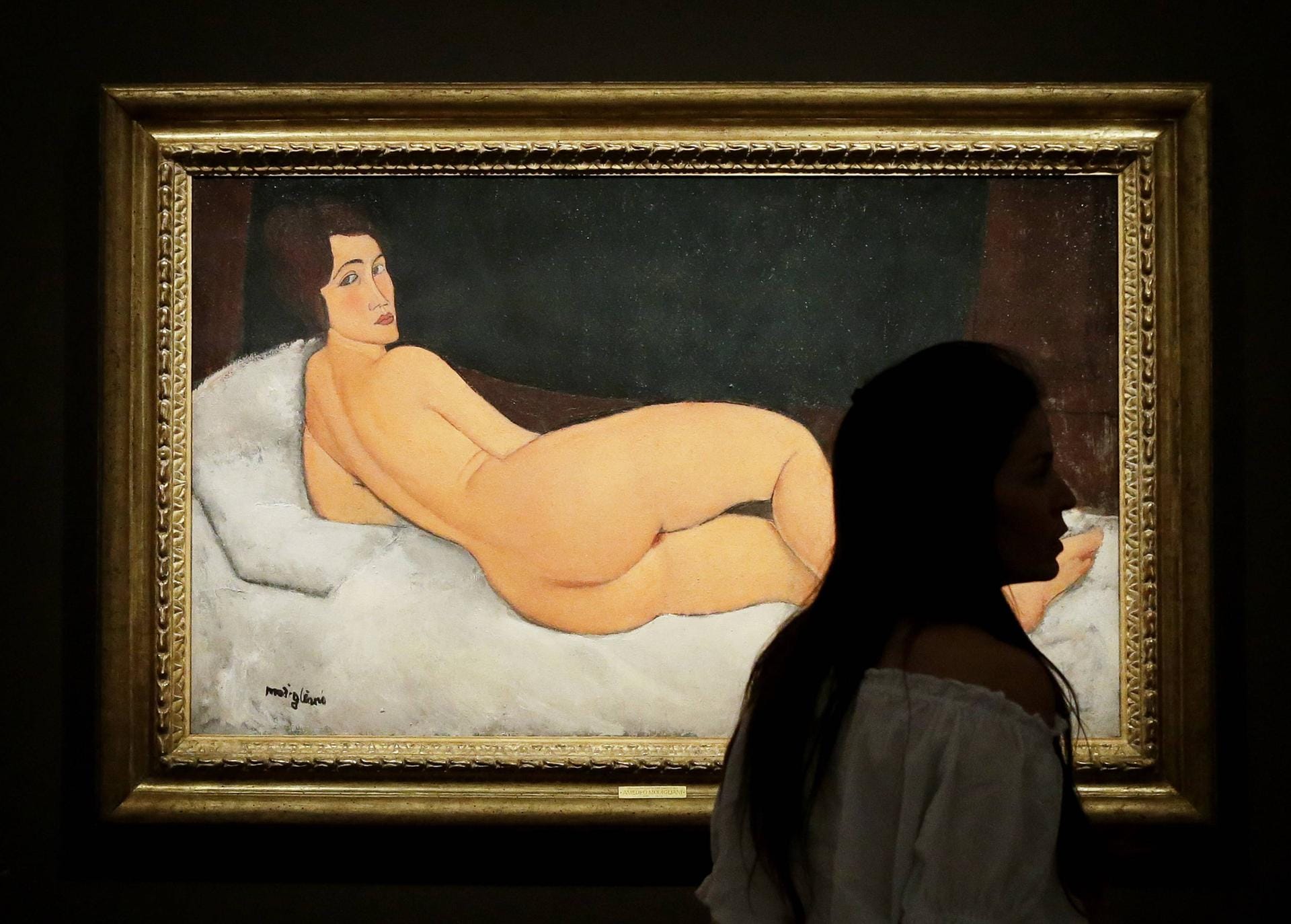 Amedeo Modigliani (Platz 4): Auch dieses Gemälde mit dem Titel "Nu couché (sur le côté gauche)" von 1917 ist aus der Feder des italienischen Malers. Für 157 Millionen Dollar wurde es im letzten Jahr über das Auktionshaus Sotheby's New York verkauft.