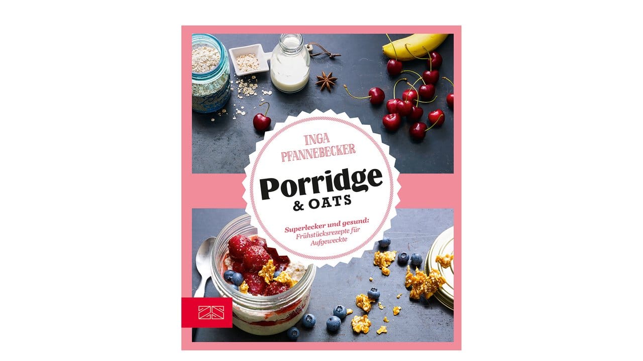 Mit ihrem Buch stellt Inga Pfannebecker fruchtig-cremige Rezepte für ein Porridge-Frühstück vor.