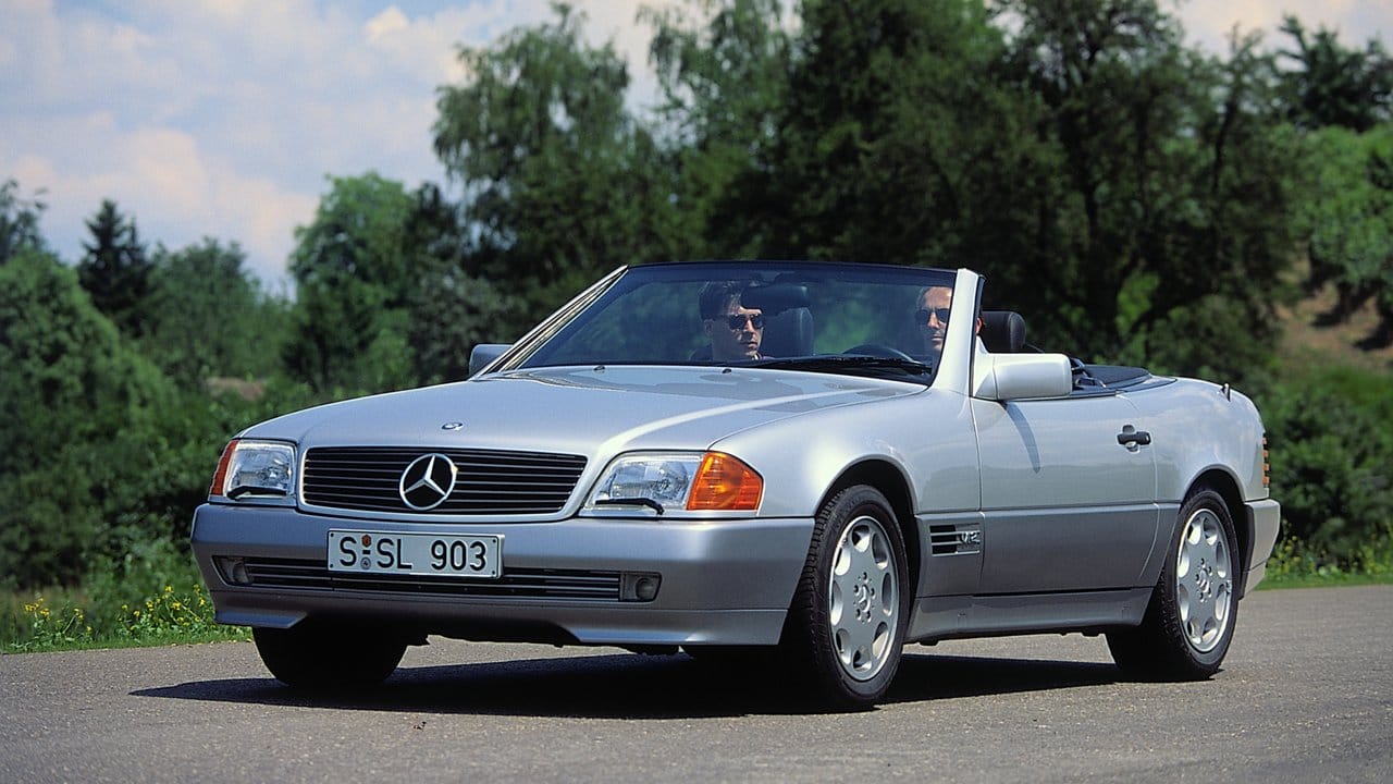 Von 1989 bis 2001 hat Mercedes diese SL-Baureihe gefertigt.