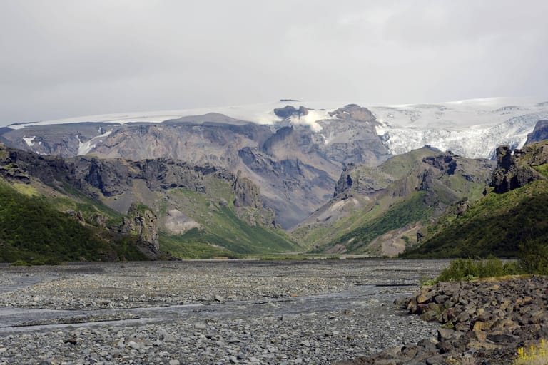 Das Thorsmörk-Tal im Süden Islands