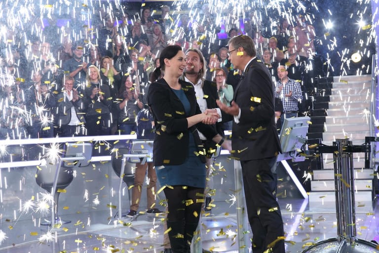 November 2015: Nadja Sidikjar räumte beim zweiteen Jackpot-Special von "Wer wird Millionär?" ab – sie durfte sich über 1.538.450 Millionen Euro freuen.