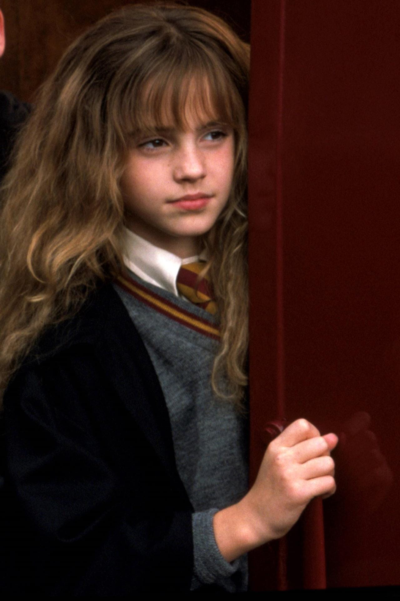 Hermine Granger gespielt von Emma Watson: Sie war mit elf Jahren die Jüngste aus dem Trio.