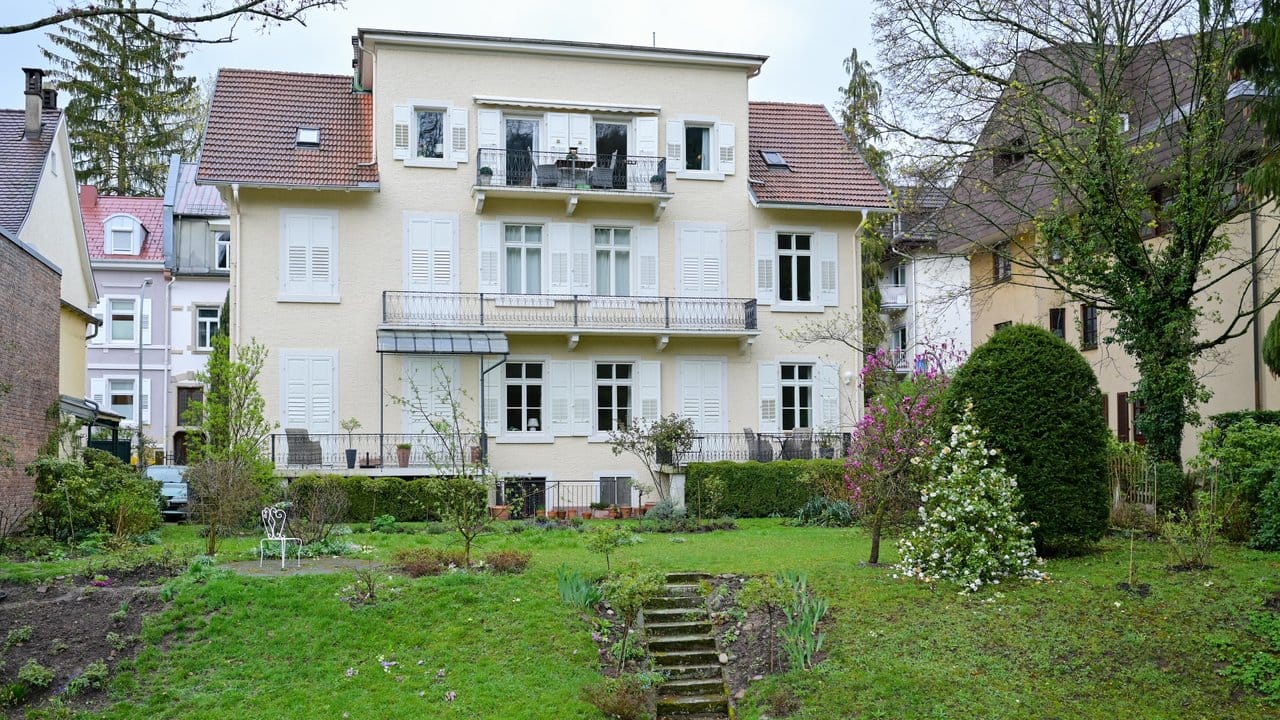Das ehemalige Wohnhaus der Pianistin und Komponistin Clara Schumann in Baden-Baden.