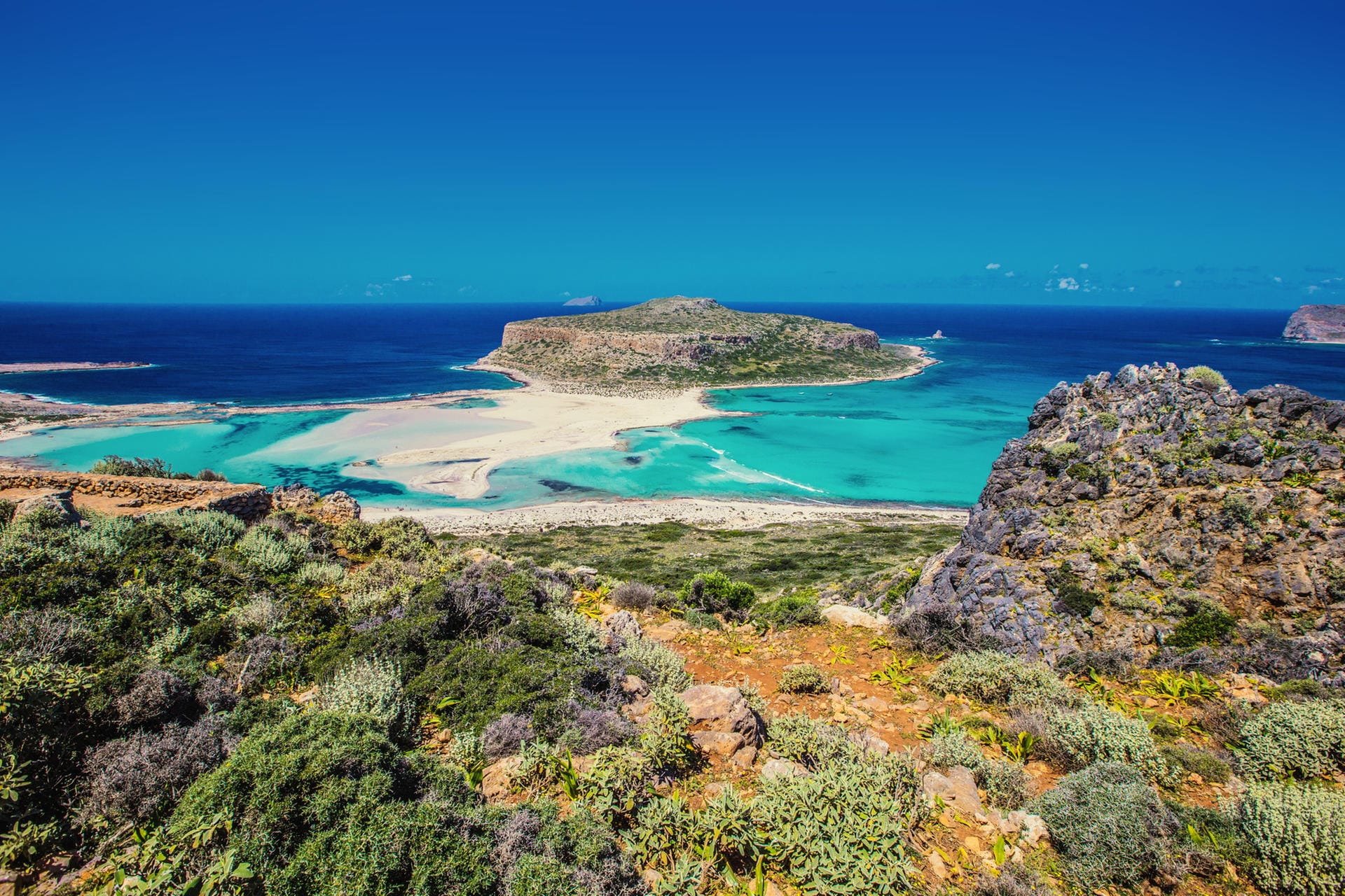 Strand Balos auf Kreta