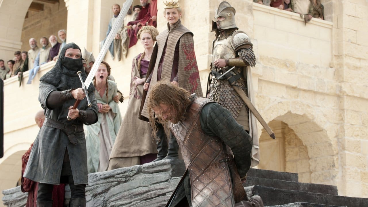 Schockmoment in der ersten Staffel: Eddard Stark (Sean Bean) wird geköpft.