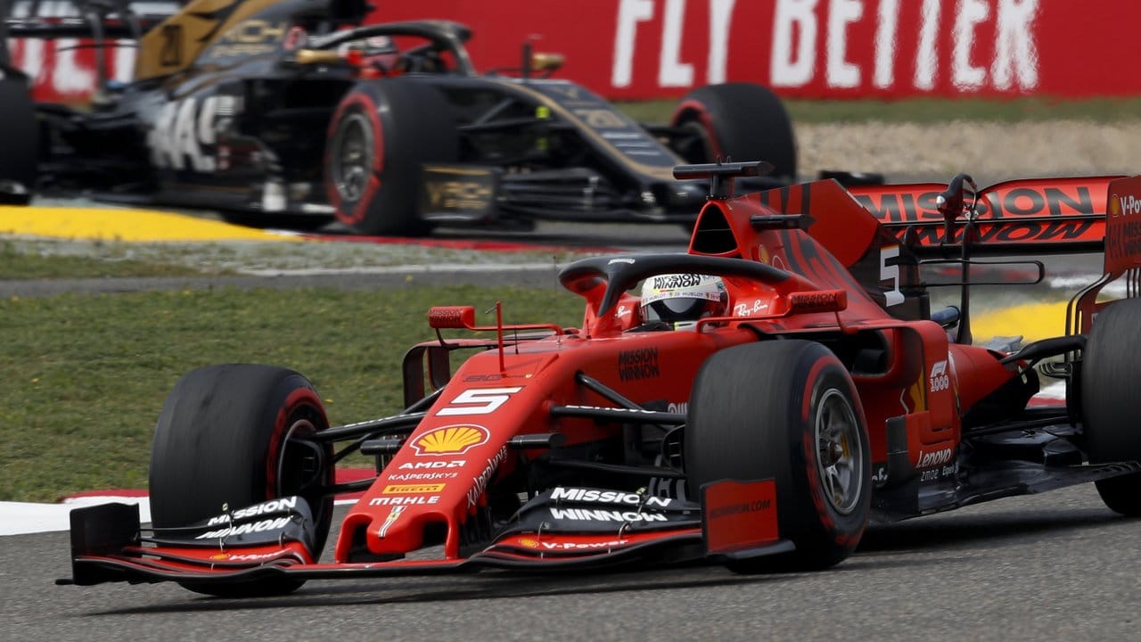 In Shanghai lediglich Dritter: Sebastian Vettel.