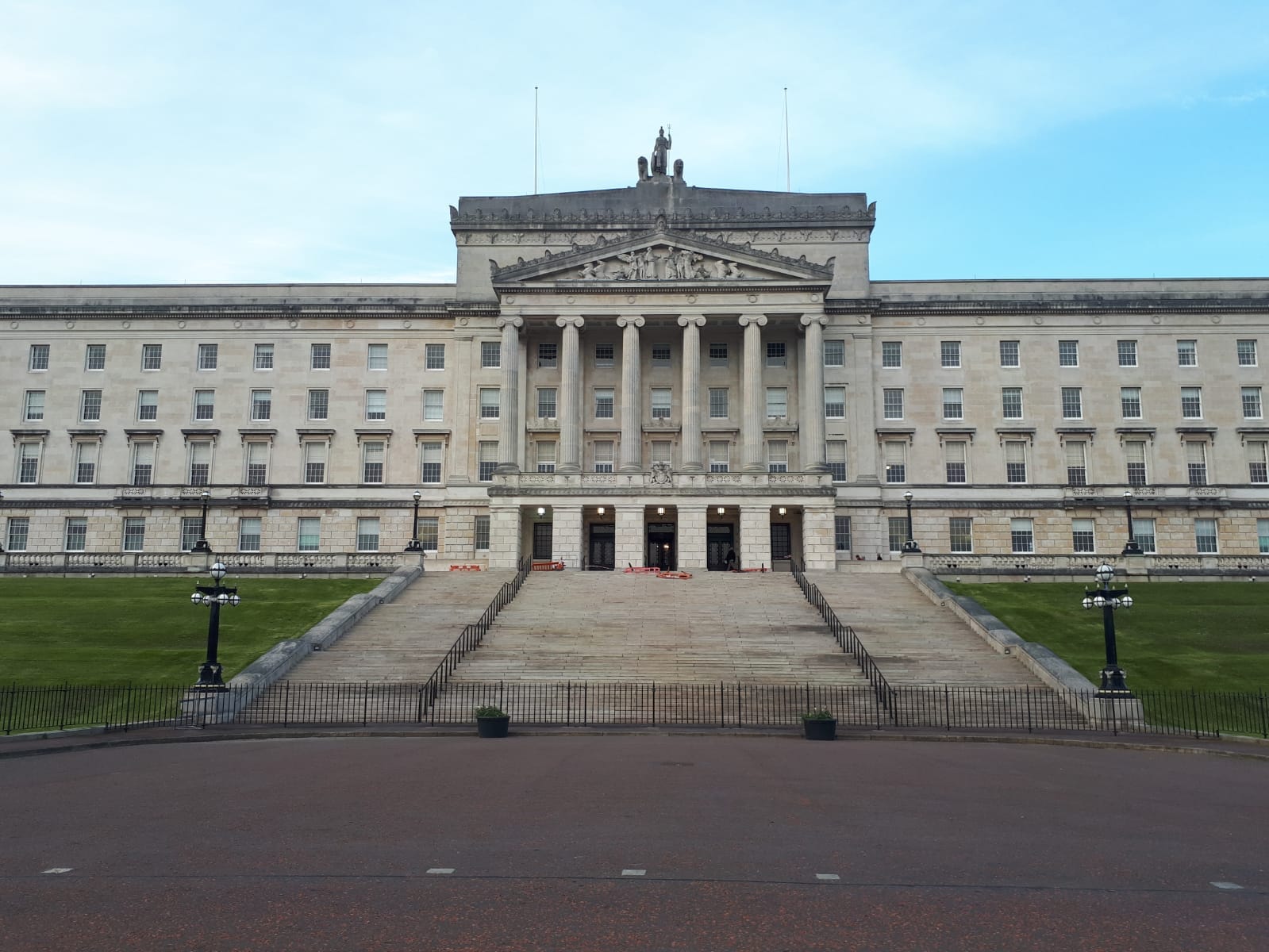 Stormont, das Parlament Nordirlands, steht leer