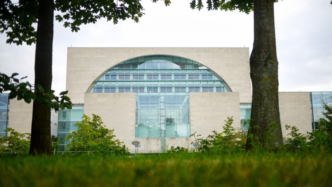 Bundeskanzleramt in Berlin. Bundeskanzleramt in Berlin.