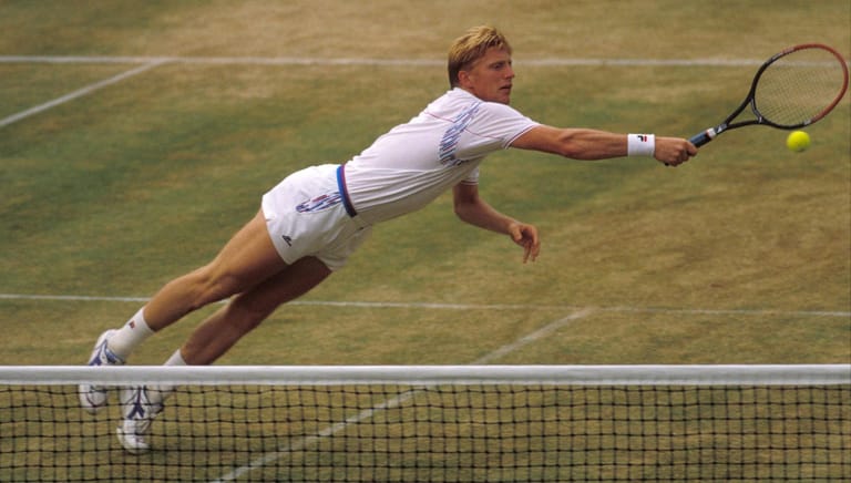 Platz 9: Boris Becker (Tennis), 481 Stimmen.