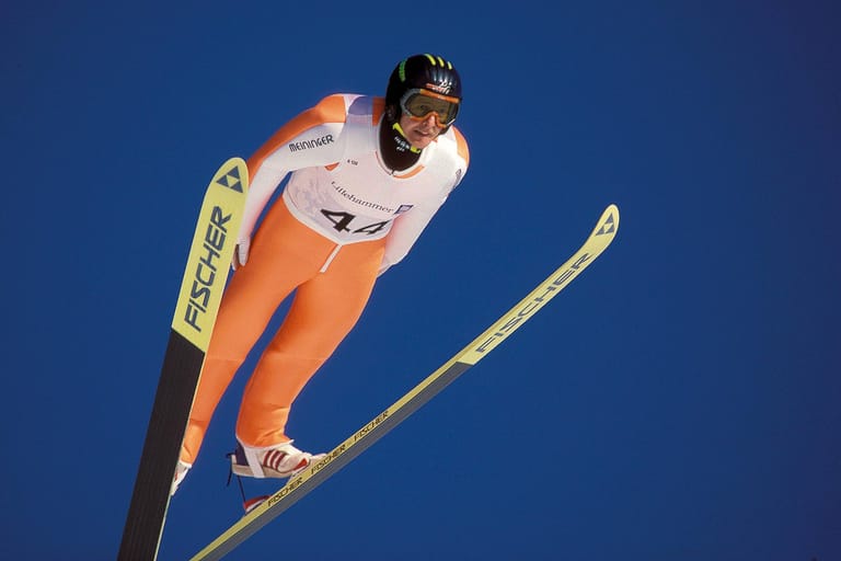 Platz 11: Jens Weißflog (Skispringen), 238 Stimmen.