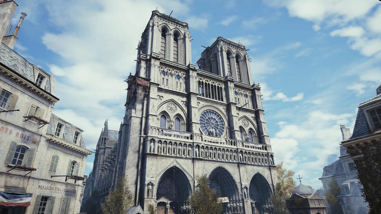 Die Notre-Dame in "Assassin's Creed Unity".