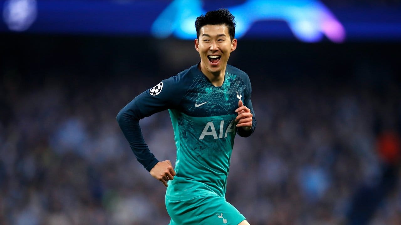 Erzielte gegen Manchester City zwei Tor für Tottenham: Heung-min Son.