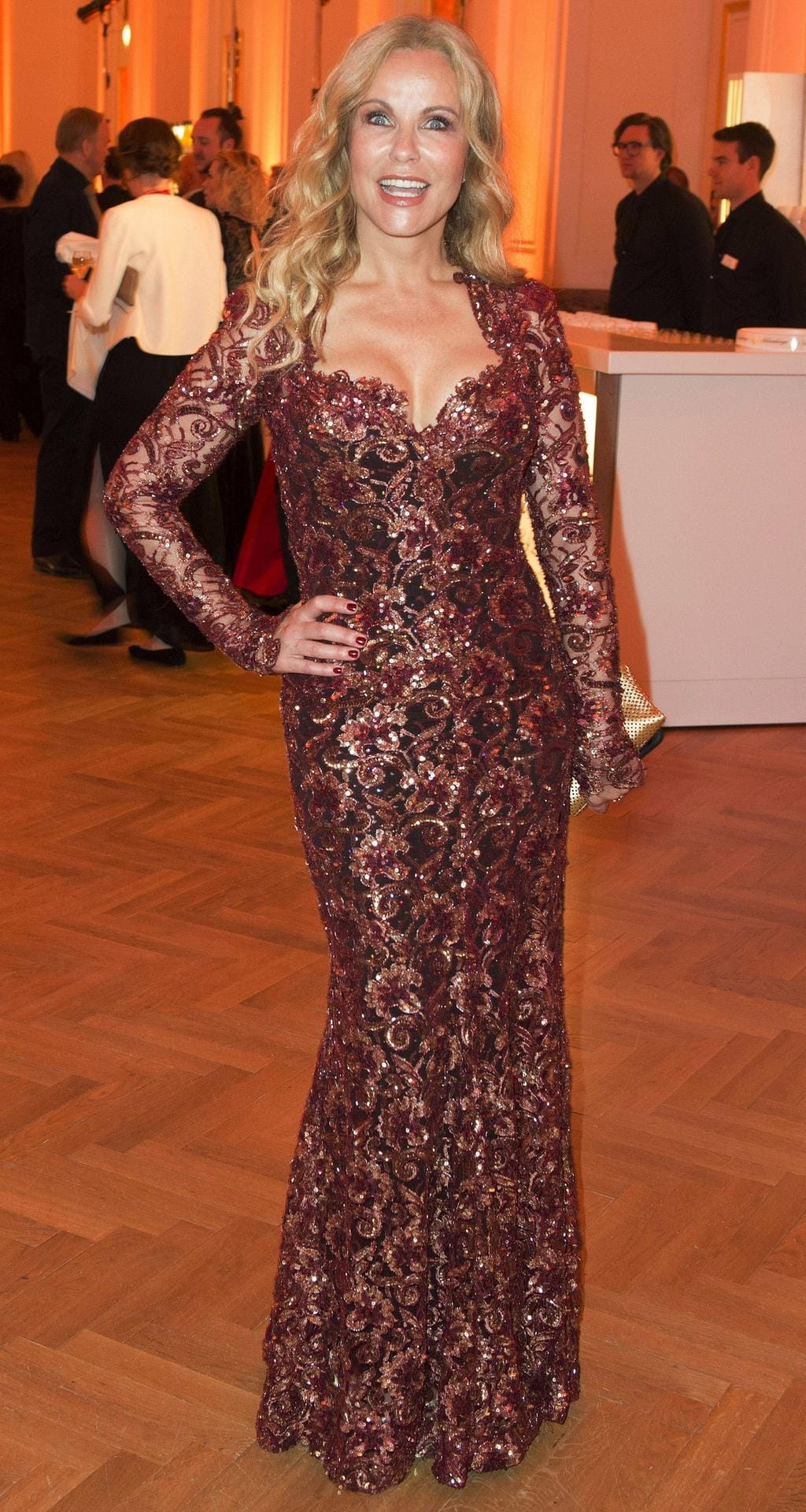 2017: Katja Burkard bei der Romy Gala in Wien