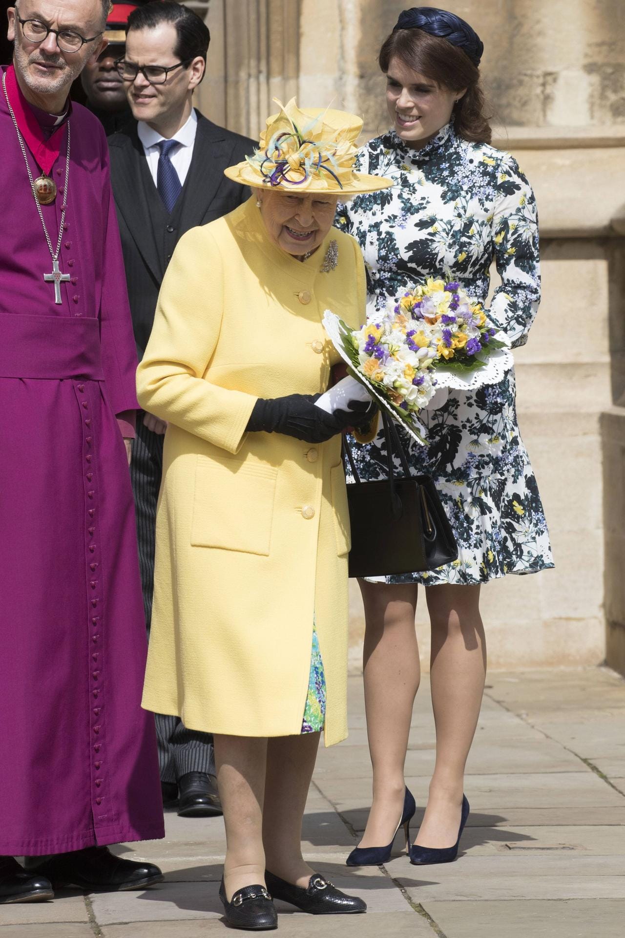 Zum ersten Mal seit Jahren ist Königin Elizabeth mit ihrer Enkelin Eugenie als Duo unterwegs.