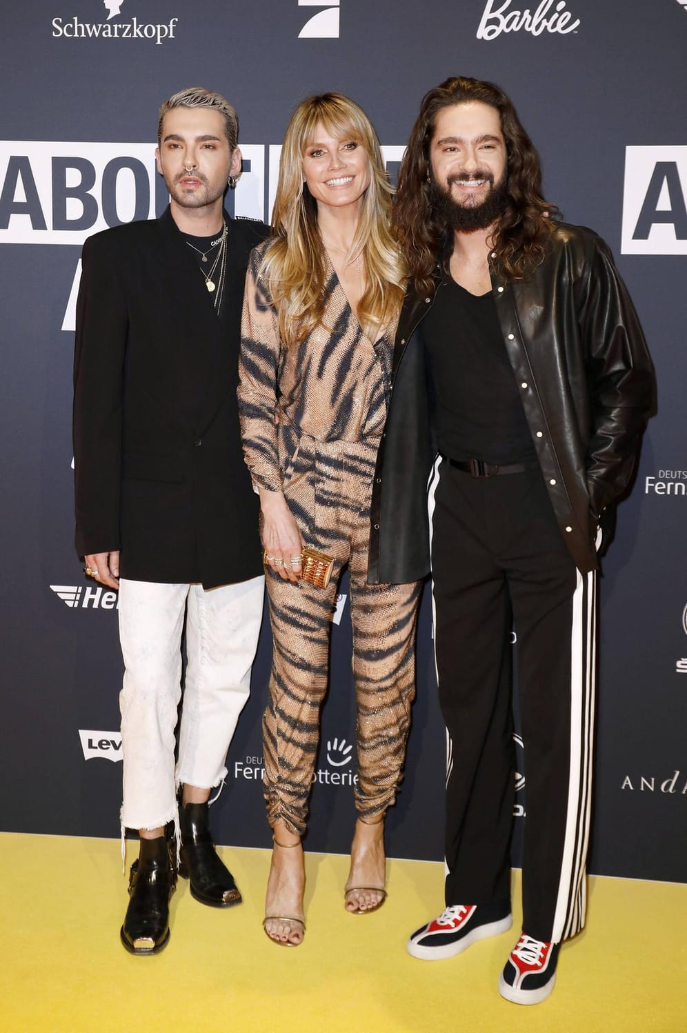 Bill Kaulitz, Heidi Klum und Tom Kaulitz