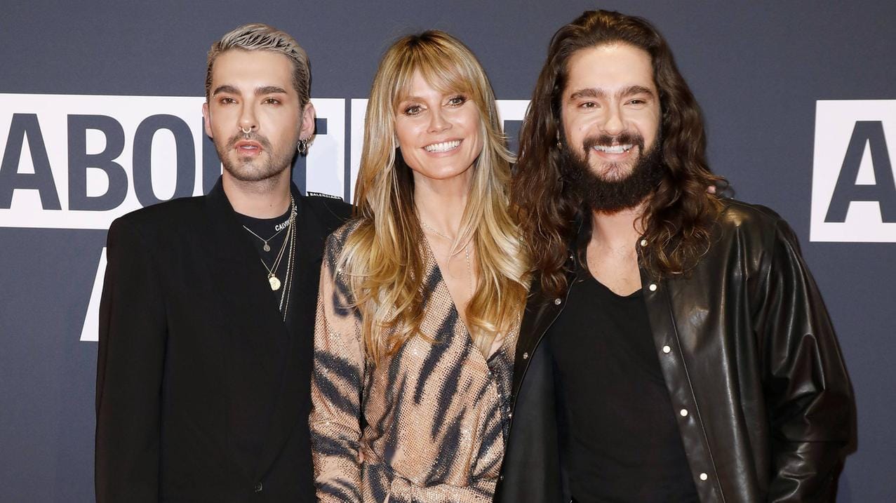 Bill Kaulitz, Heidi Klum und Tom Kaulitz