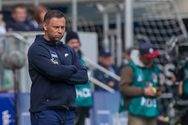 Hertha BSC: Pal Dardai feiert seinen Abschied als Berliner Trainer gegen Leverkusen (34. Spieltag, Heim).