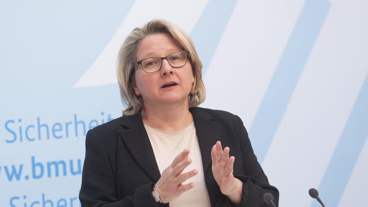 Bundesumweltministerin Svenja Schulze Anfang April in Berlin.