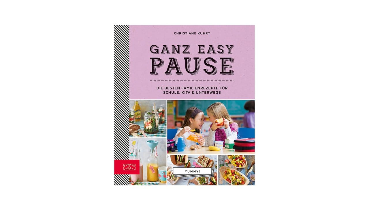 "Yummy! Ganz easy Pause: Die besten Familienrezepte für Schule, Kita und unterwegs", Christiane Kührt, ZS Verlag, 96 Seiten, 14,99 Euro, ISBN-13: 978-3898837330.
