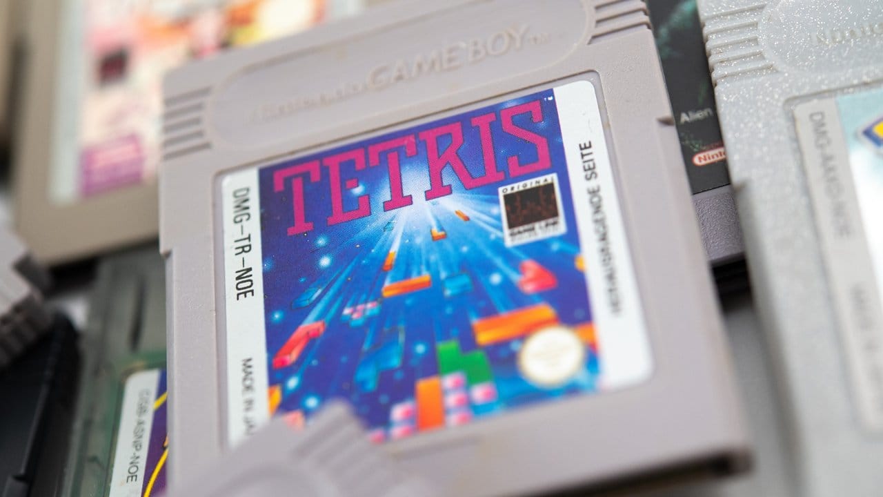 Klötzchenspiel-Klassiker: "Tetris" gab es beim Game Boy gleich dazu.