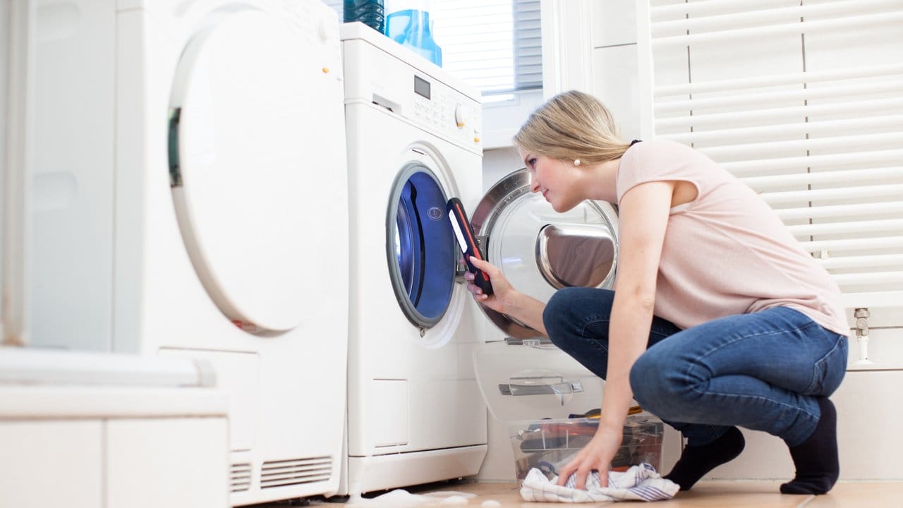 Eine Waschmaschine gehört zu den größeren Anschaffungen.