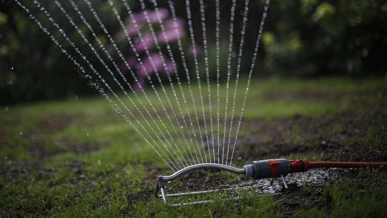 Auch das gehört zum Wassersparen: Für die Bewässerung des Gartens sollte so weit wie möglich Regenwasser genutzt werden.