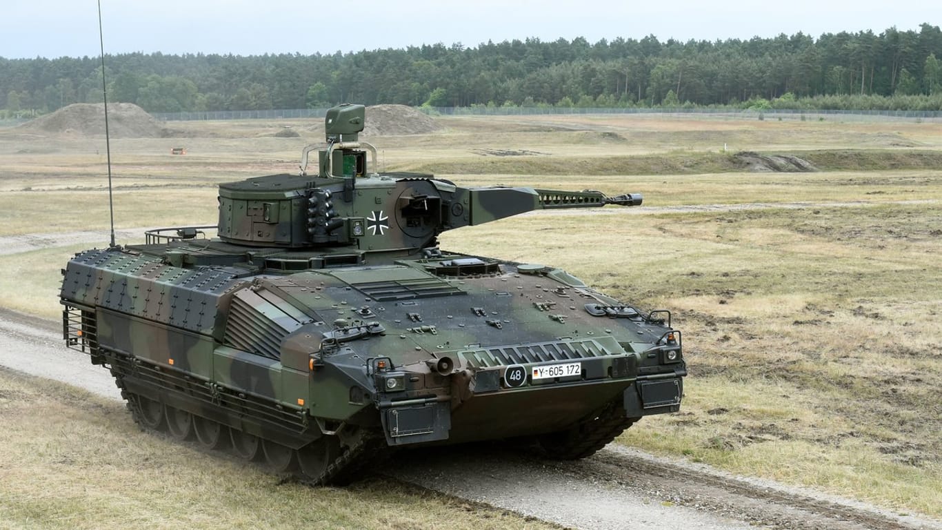 Panzer "Puma": Mehrere weitere Soldaten sollen verletzt worden sein.
