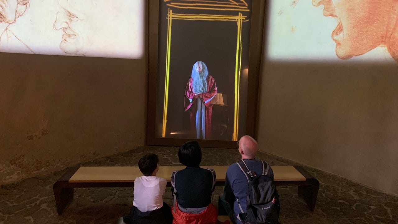 Eine Ausstellung im Geburtshaus des Künstlers Leonardo da Vinci versucht sein Leben nachzuzeichnen.