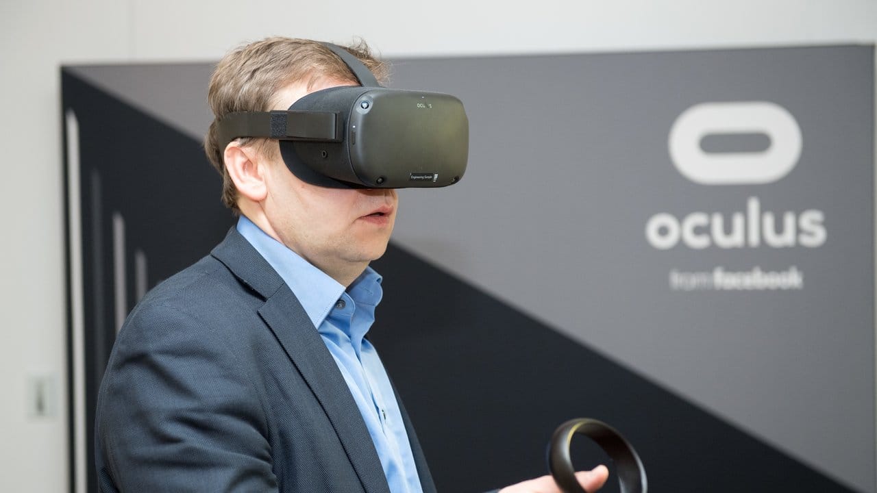 Die Virtual-Reality-Brille Oculus Quest kommt am 21.