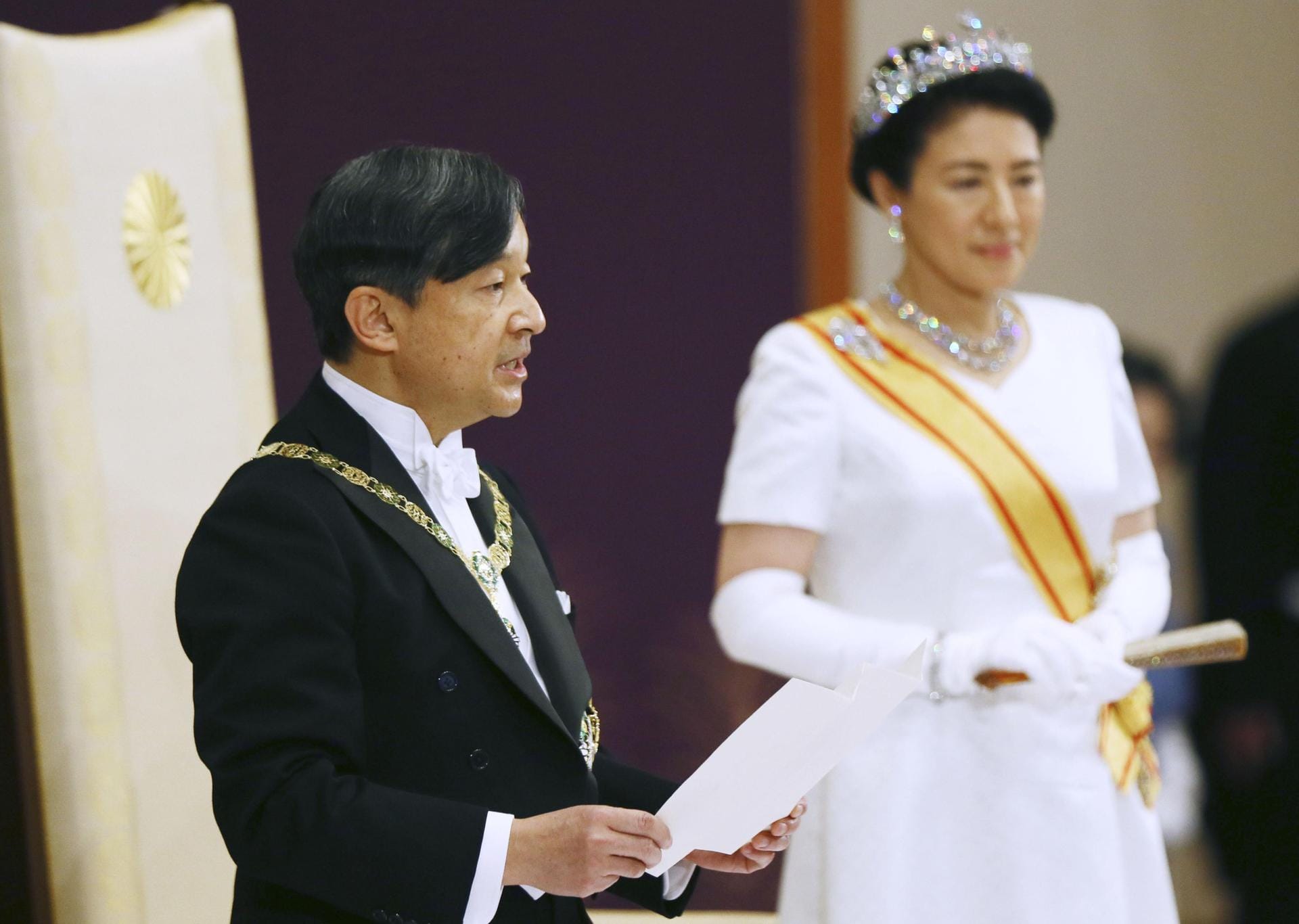 Einführungszeremonie: Das neue Kaiserpaar läutet eine neue Ära ein.