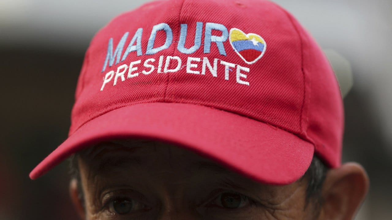 Maduro-Anhänger in Caracas.