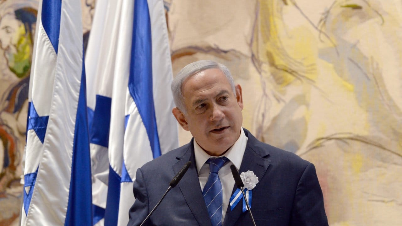 Benjamin Netanyahu, Premierminister von Israel.