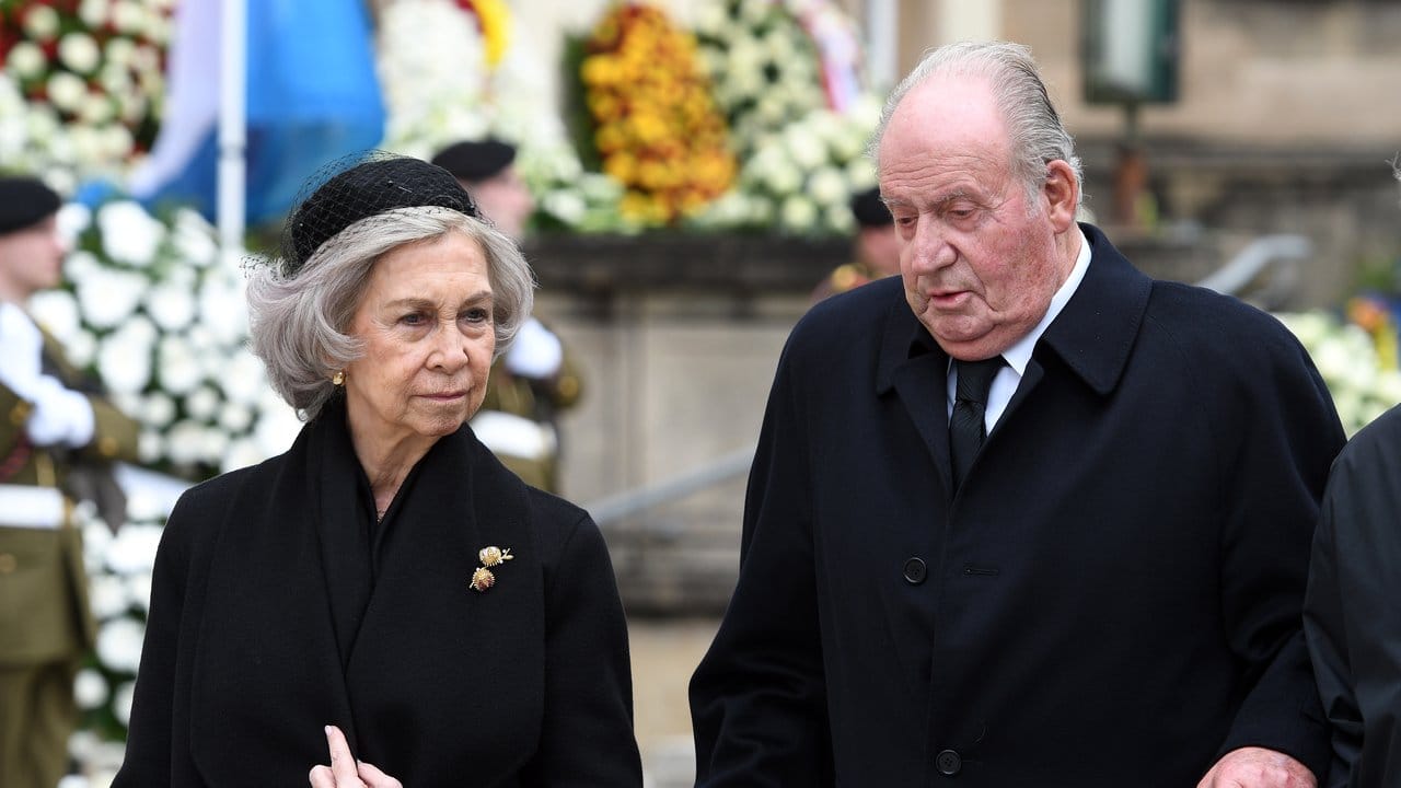Das frühere Königspaar Sofia und Juan Carlos von Spanien.