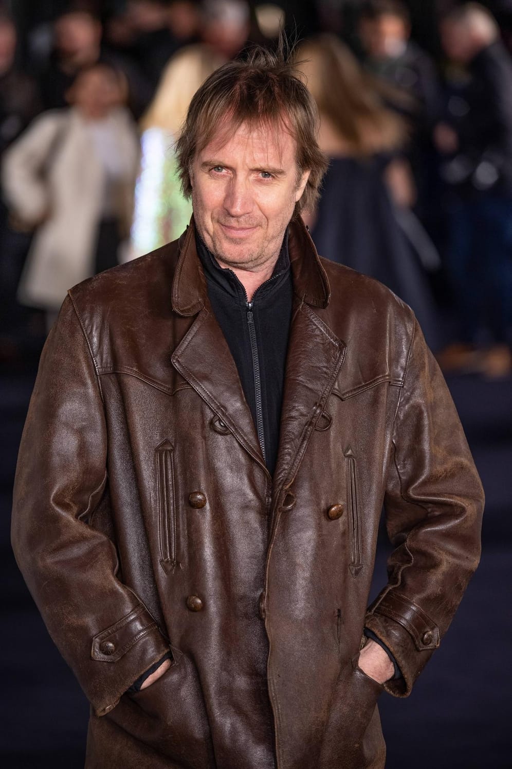 Welsh actor Rhys Ifans attends the London Premiere of The White Crow at Curzon Mayfair in London M