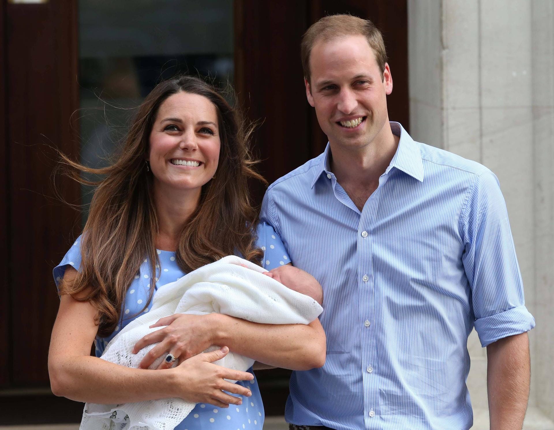 Herzogin Kate und Prinz William: Nach der Geburt von Prinz George.